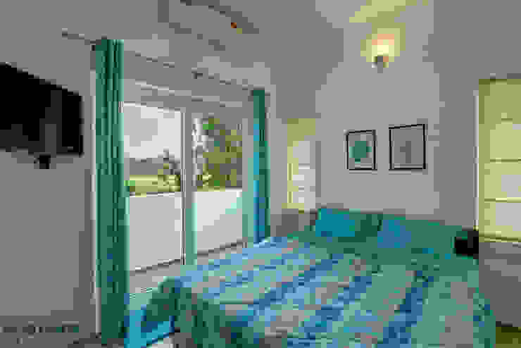 AANGAN, MAAD Concepts MAAD Concepts Modern style bedroom Bricks Turquoise