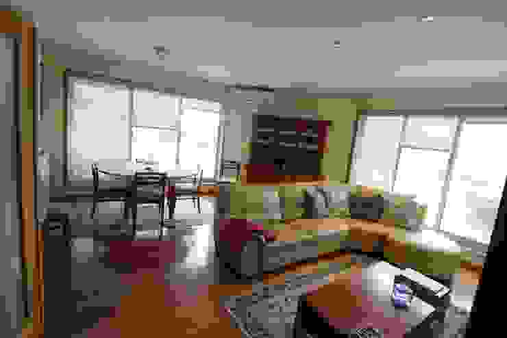 Sala (2) Salas de estar rústicas por Clix Mais Rústico