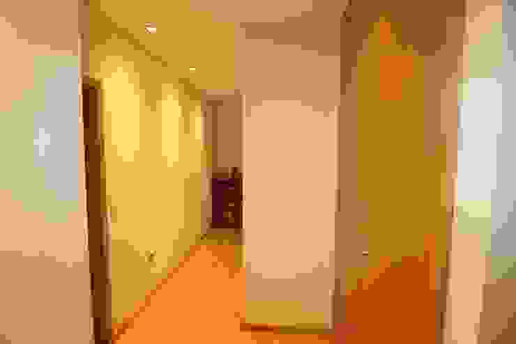 Hall quartos (1) Corredores, halls e escadas rústicos por Clix Mais Rústico