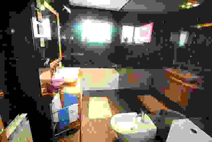 Casa de banho serviço (2) Casas de banho rústicas por Clix Mais Rústico