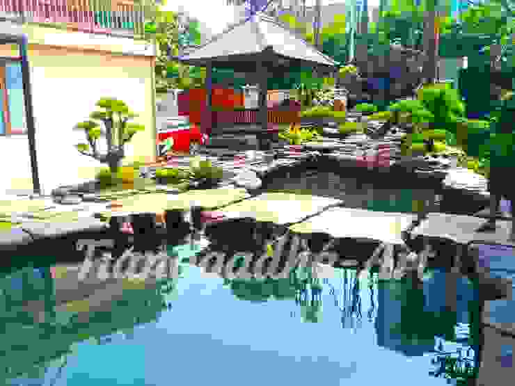 Kolam Ikan Koi Dan Tebing Dekorasi Tukang Taman Surabaya Tianggadha Art Homify