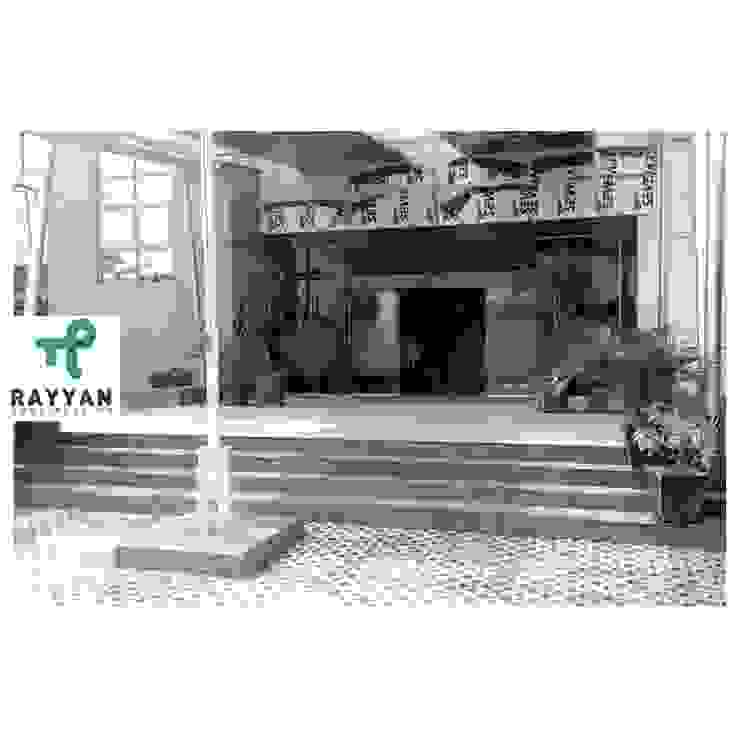 Design and Build Office Exterior Eco-House Indonesia Rumah Gaya Industrial