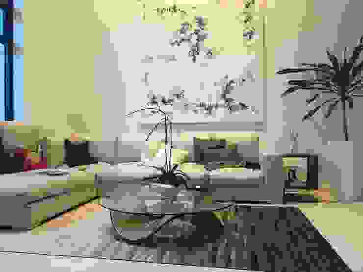 Scandinavian Luxury, Singapore Carpentry Interior Design Pte Ltd Singapore Carpentry Interior Design Pte Ltd Scandinavian style living room