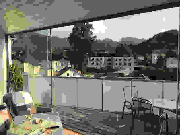 6-flügelige Verglasung zum Schieben Schmidinger Wintergärten, Fenster & Verglasungen Moderner Wintergarten Glas Transparent Verglasung,Verglasungssysteme,Windschutz,Schiebelösung