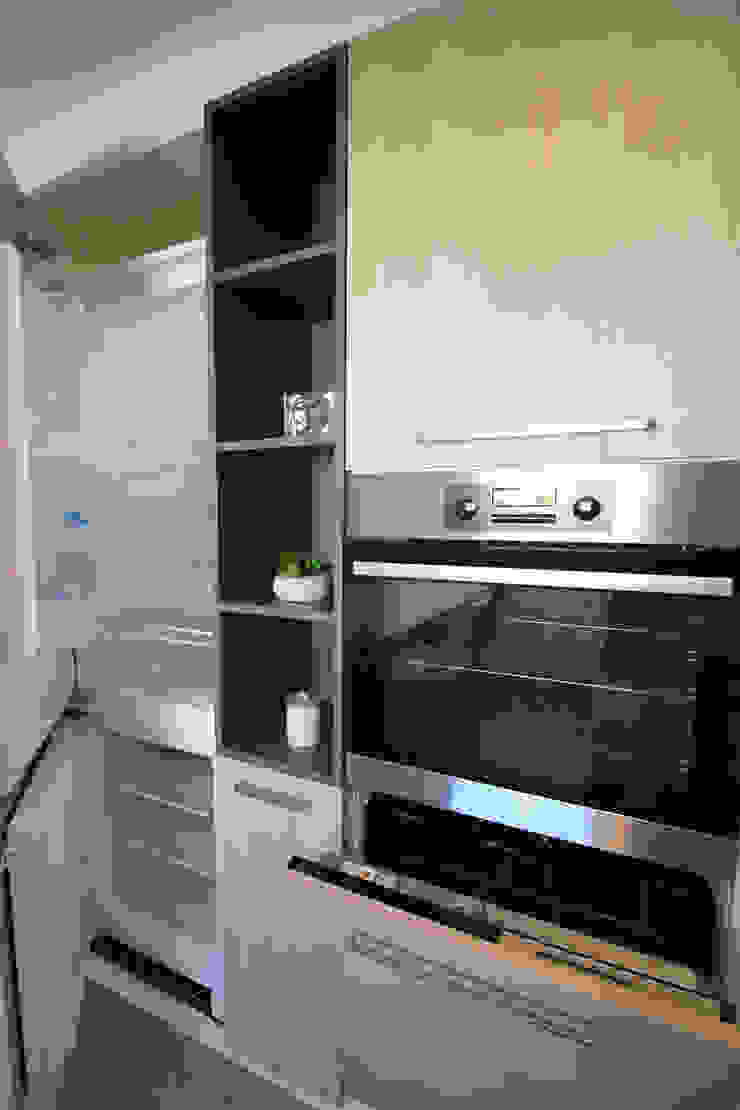 Agence ADI-HOME Armários e bancadas de cozinha Metal