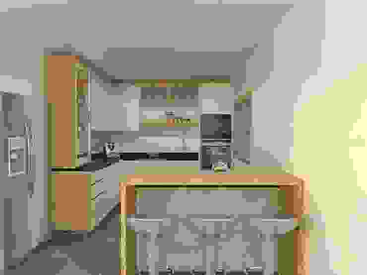 COZINHAS por Maria José Faria Interiores Ldª Moderno