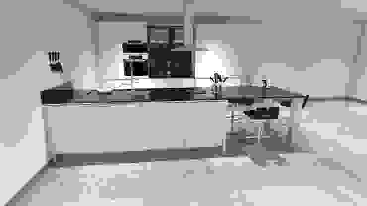 COZINHAS por Maria José Faria Interiores Ldª Moderno