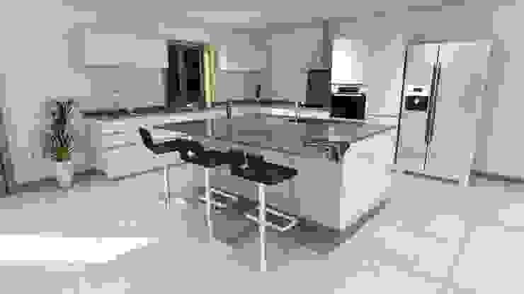 COZINHAS por Maria José Faria Interiores Ldª Moderno