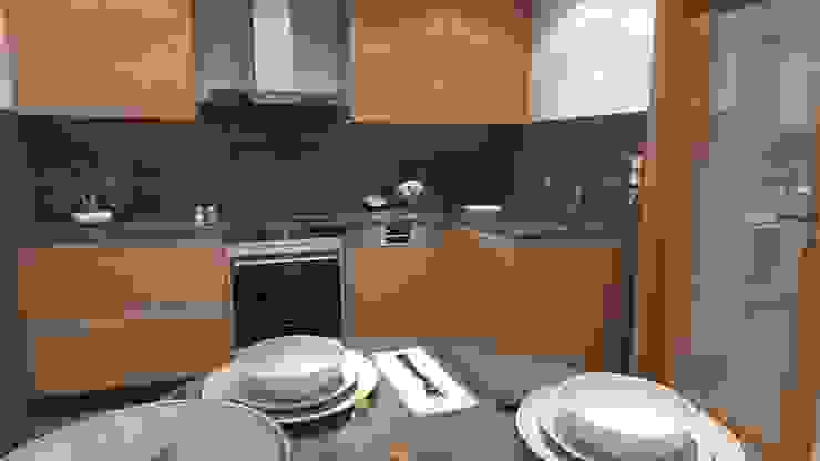 COZINHAS por Maria José Faria Interiores Ldª Moderno