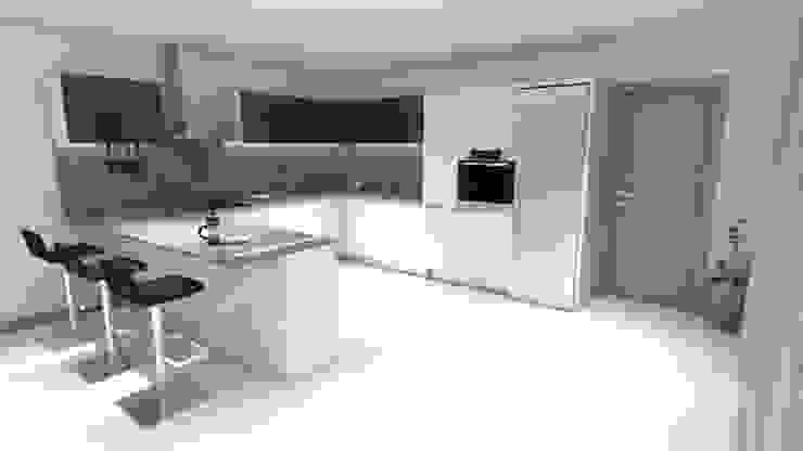 COZINHAS por Maria José Faria Interiores Ldª Moderno