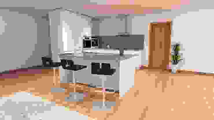 COZINHAS por Maria José Faria Interiores Ldª Moderno