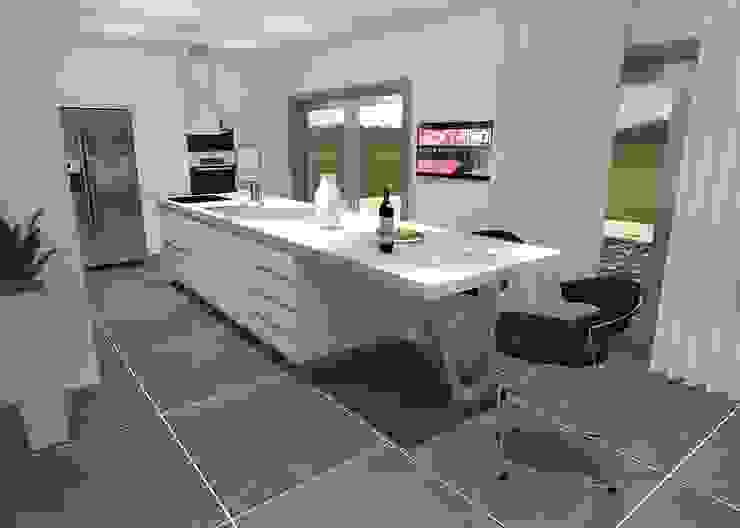 COZINHAS por Maria José Faria Interiores Ldª Moderno