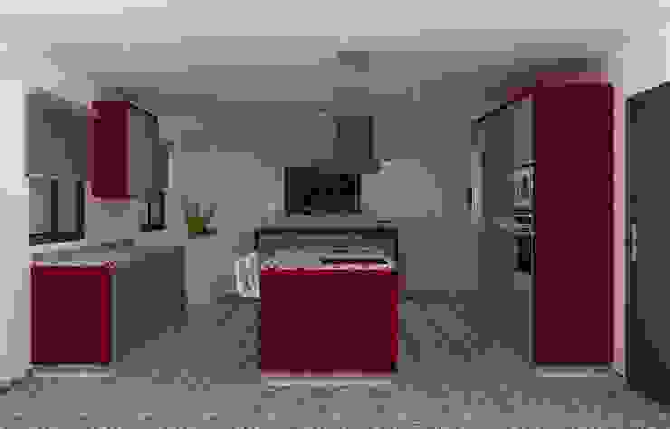 COZINHAS Cozinhas modernas por Maria José Faria Interiores Ldª Moderno