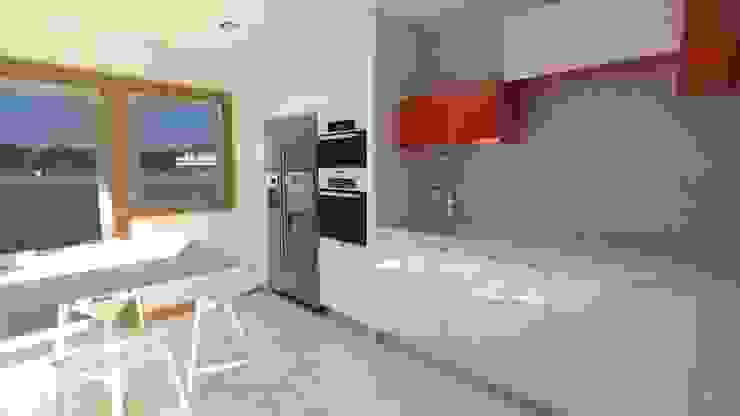 COZINHAS por Maria José Faria Interiores Ldª Moderno