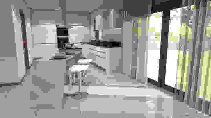 COZINHAS por Maria José Faria Interiores Ldª Moderno