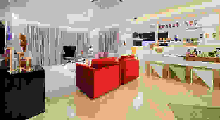 RI Arquitetura Modern living room