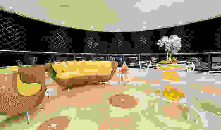 RI Arquitetura Modern living room