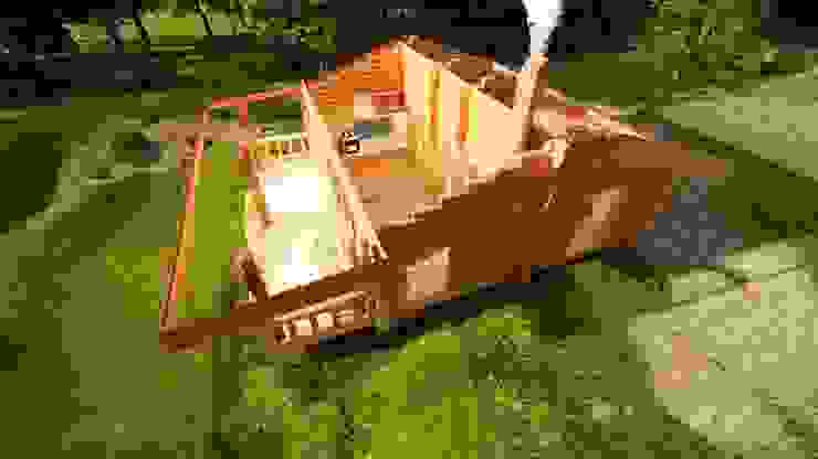 Kutuk Ev Ahsap Ev Agac Ev Dogal Ev Cam Ev Kutuk Villa Homify