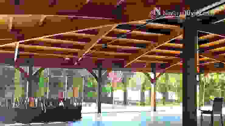 Cubierta en madera laminar curva | homify