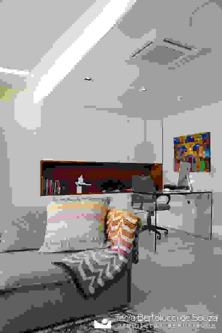 Sala de Estar e Home Office Tania Bertolucci de Souza | Arquitetos Associados Salas de estar modernas