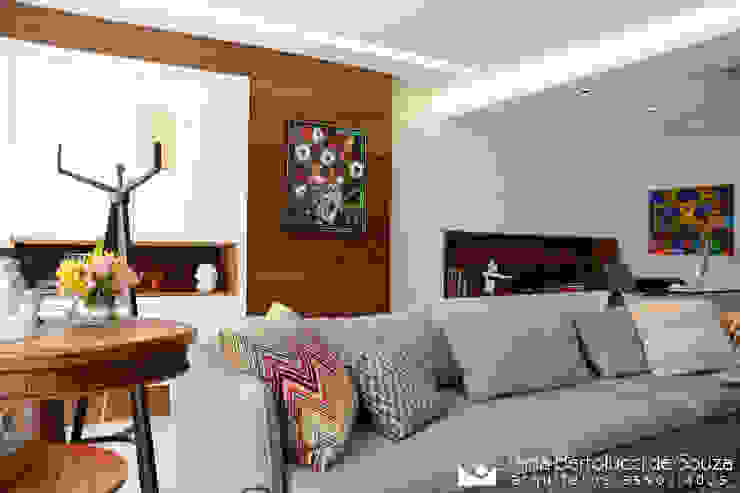 Sala de Estar Tania Bertolucci de Souza | Arquitetos Associados Salas de estar modernas