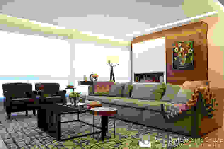 Sala de Estar Tania Bertolucci de Souza | Arquitetos Associados Salas de estar modernas