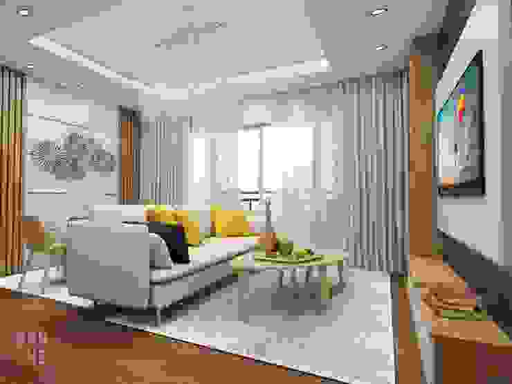Căn hộ C3 Capital: hiện đại by Nội thất Tam Hòa, Hiện đại