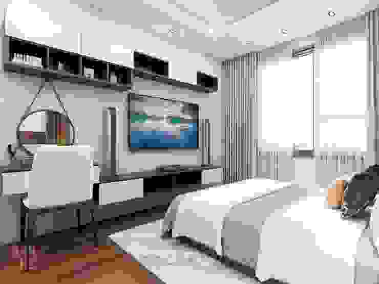 Căn hộ C3 Capital: hiện đại by Nội thất Tam Hòa, Hiện đại