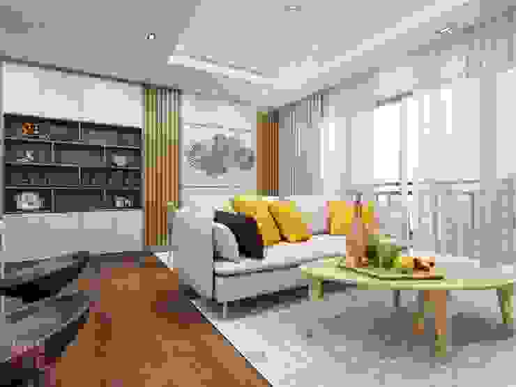Căn hộ C3 Capital: hiện đại by Nội thất Tam Hòa, Hiện đại
