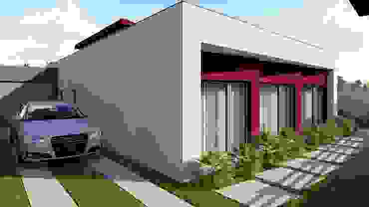 Habitação Unifamiliar - Casa 36 - Penteado, Setúbal, JMarq. arquitetura & design JMarq. arquitetura & design Casas modernas