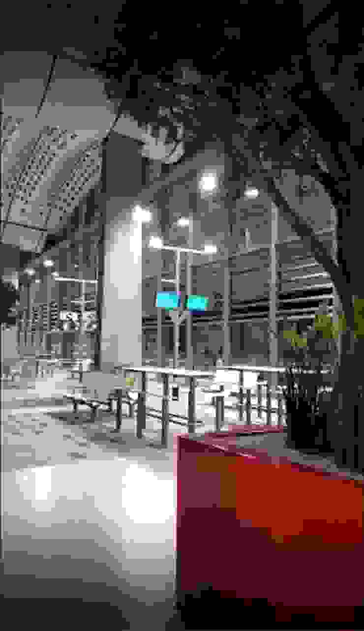 ATELIER SO GREEN Modern shopping centres Aluminium/Zinc Red