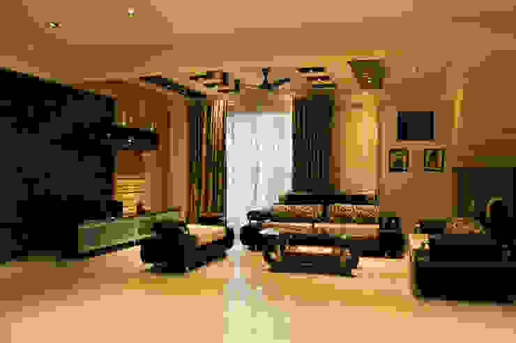 Mrs Deepas Residence, Rubenius Interiors Rubenius Interiors Modern living room