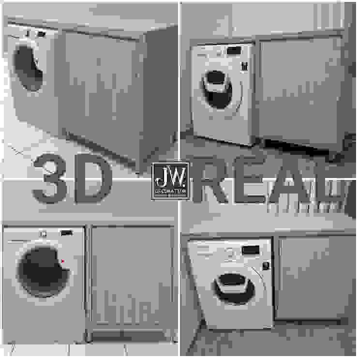 Ibu Iin, Discovery Fiore – Bintaro JW Decoration Dressing roomStorage Kayu Lapis Wood effect