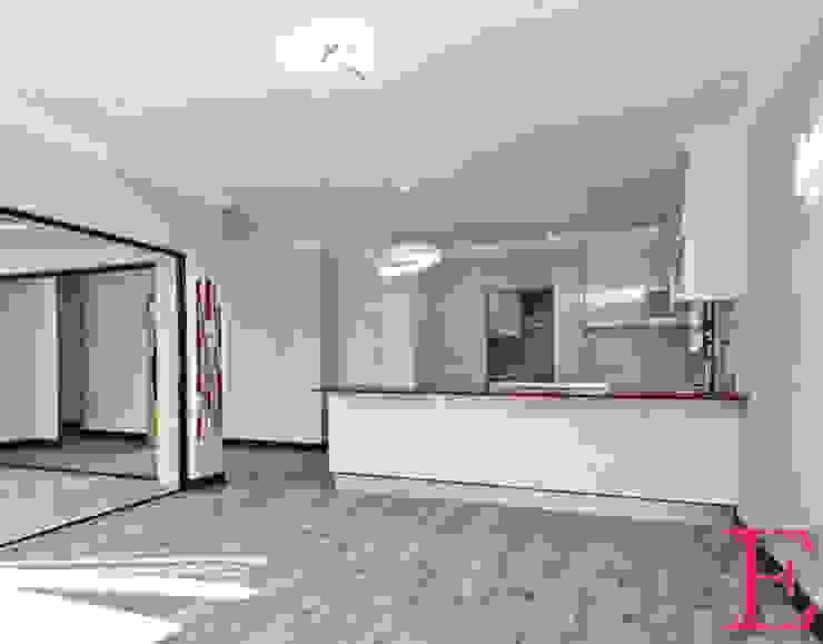 Ultra Modern Kitchen With Red Focalpoint Homify