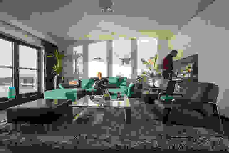 Lucht, Licht, Zicht Masters of Interior Design Moderne woonkamers