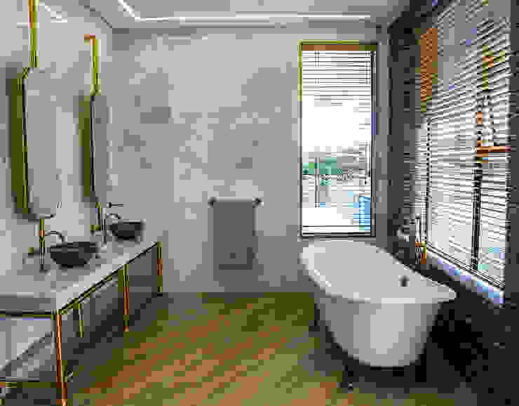 Master Bathroom AB DESIGN Minimal style Bathroom