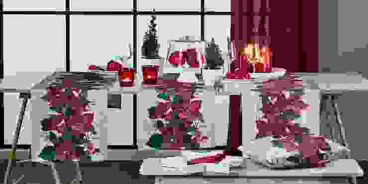 Tischwäsche Herbst/ Weihnachten 2018, Alfred Apelt GmbH Alfred Apelt GmbH Modern Living Room Red