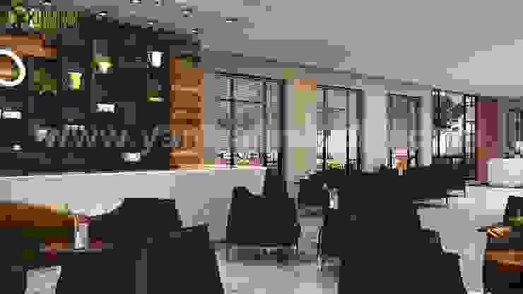 3d Interior Cafe Reception Rendering Ideas By Yantram