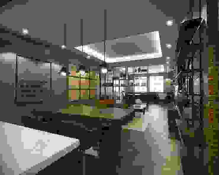 Meeting Room Desain Konstruksi Arsitektur Ruang Studi/Kantor Modern