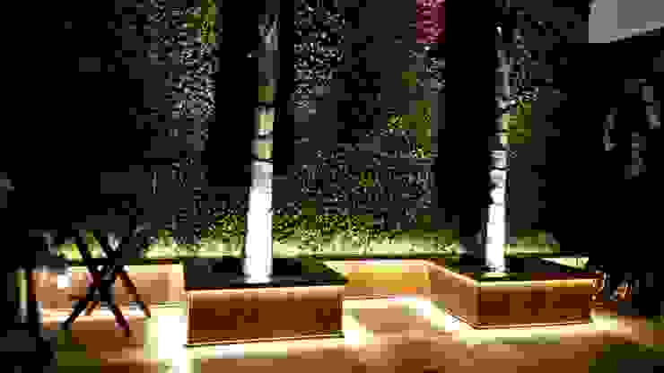 Arquitectura Orgánica Viviana Font Balconies, verandas & terraces Lighting