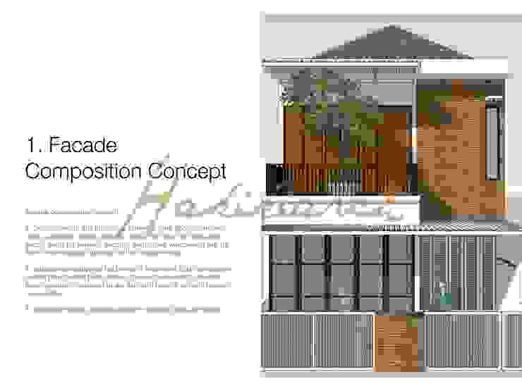 House/Office Hakikiarch Architect Freelancer Garasi Modern