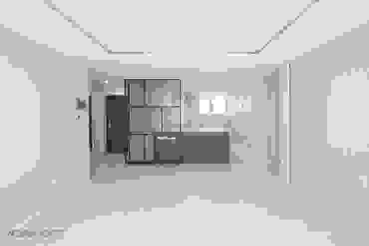 동탄인테리어 시범다은마을 우남퍼스트빌 아파트 리모델링 by.n디자인인테리어 모던스타일 거실 by N디자인 인테리어 모던