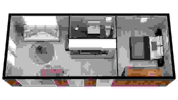CUBE Homes Prefabricated Home Wood Wood effect