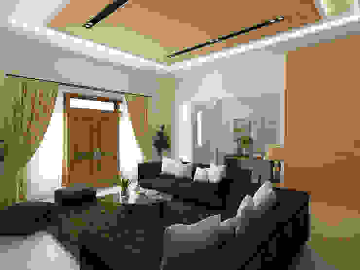 Living Room Solo, Arsitekpedia Arsitekpedia Ruang Keluarga Modern