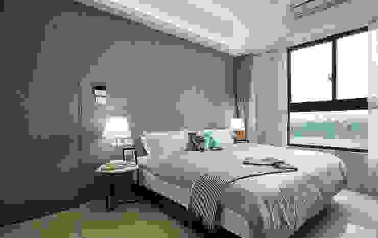 柔質的床頭 木皆空間設計 Modern style bedroom