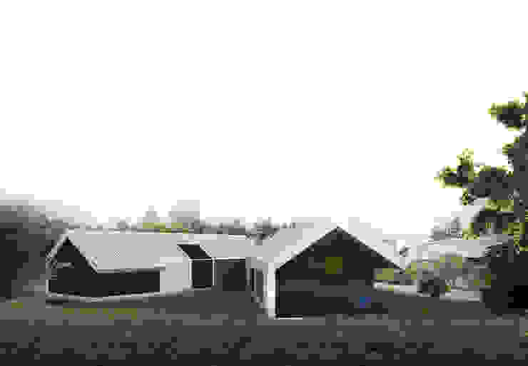 โดย Andrés Hincapíe Arquitectos A H A โมเดิร์น คอนกรีต