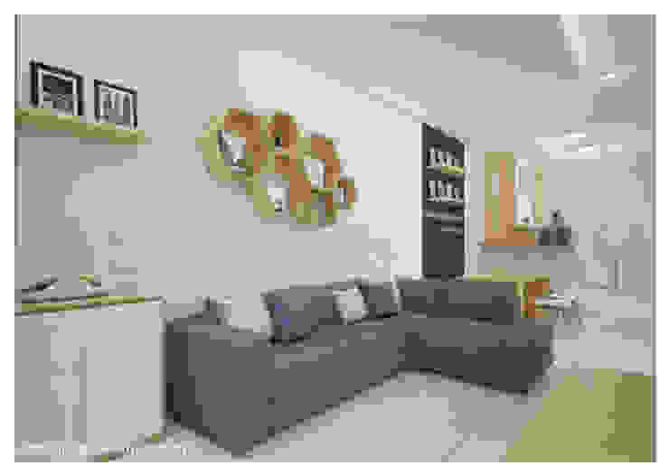 CR 05 House , Inspace Studio Inspace Studio Minimalist living room