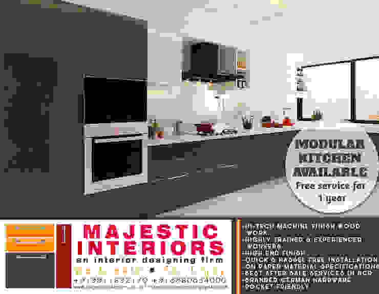 Modular Kitchen In Faridabad And Gurgoan By Majestic Interiors