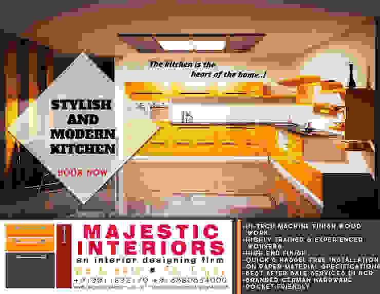 Modular Kitchen In Faridabad And Gurgoan By Majestic Interiors