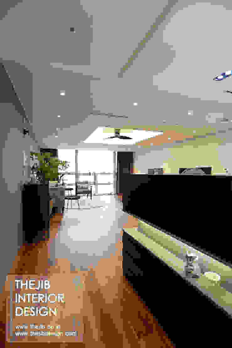 강남구 도곡동 대림아크로빌 54평 아파트 인테리어 모던스타일 거실 by 더집디자인 (THEJIB DESIGN) 모던